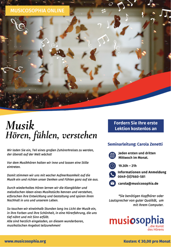 Musik Hören, fühlen, verstehen